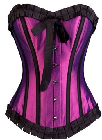 Сиреневый корсет