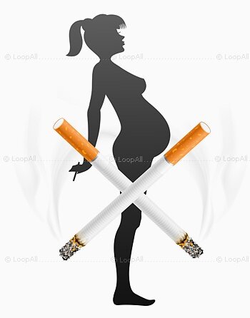 Во время беременности НЕ курить