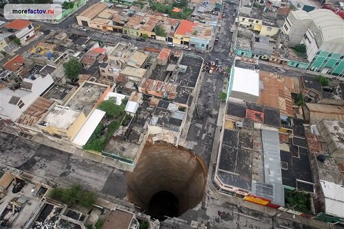 Дыры в почве